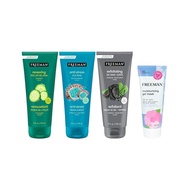 Freeman Facial Mask 4 Count Variety Bundle, Hydrating & Cleansing Skincare, Anti-Stress, Cucumber, &