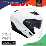 GIVI M30.3 D-VISOR HELMET (SOLID WHITE )