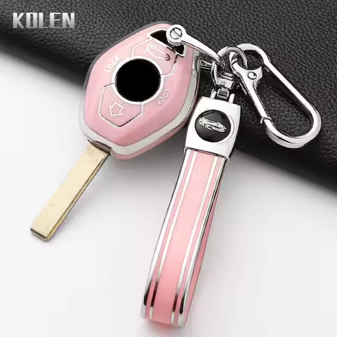 For BMW EWS X3 X5 Z3 Z4 1 3 5 7 Series E38 E39 E46 Fashion TPU Car Key Case Cover Protected Shell Fo