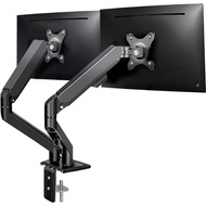 CQSXDA Dual Gas Spring Monitor Mount ,Height Adjustable Monitor Arm Stand for 2 Monitors, Adjustable