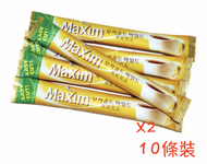 Dongsuh - 韓國國民咖啡MAXIM黃金摩卡咖啡(無盒10條試用裝) 平行進口