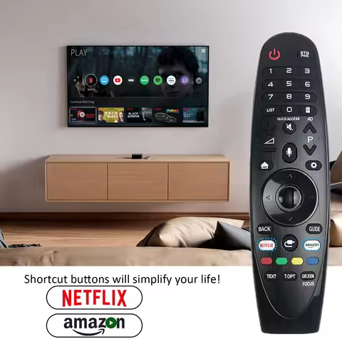 New Replacement AN-MR18BA Magic Voice Remote Control for Lg 2018 Smart OLED UHD 4K TVs W8 E8 C8 B8 S