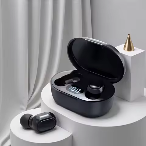 TWS E7S Wireless Earbuds Bluetooth 5.3 Stereo Sport Headphones with Microphone Charging Box for Smar