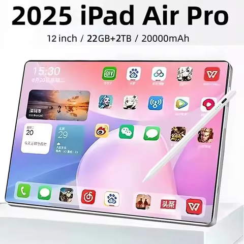 2025 New iPad Air Pro Latest Global First Tablet mi Android 15 Snapdragon 8Gen3 11 inch Soft Light S
