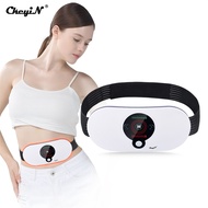 CkeyiN EMS Microcurrent Waist Abdominal Massager High Frequency Vibration Body Slimming Weight Loss