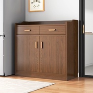 靠牆儲物櫃 收納櫃 廚房櫥櫃 茶水櫃 客廳餐邊櫃 家用置物實木色備餐櫃