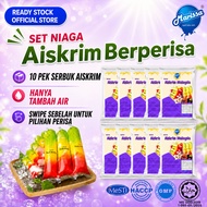 Set Serbuk NIAGA AISKRIM Borong Berperisa HALAL (10 Pek) Hanya Tambah Air Instant Ice Cream Powder M
