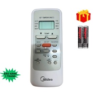 Midea air conditioner remote control Code 02, Midea air conditioner remote - - GDCT