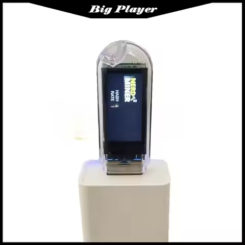 For NerdMiner V2 New USB BTC Lottery Machine Solo Mini Thumb Lottery Machine Ultra-thin and Ultra-li
