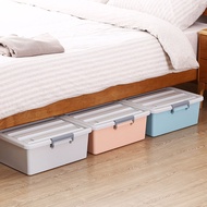 Thickened Plastic Bed Bottom with Wheels Storage Box Drawer Flat with Roller Skating Household Storage Box Bed Bottom Storage Box
