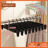Hangers Pant Skirt Plastic Metal Clips Clothes Trousers Hanger Seluar Hanger Bra Hanger Penyankut Se