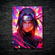 ITACHI UCHIHA FULLCOLOR Metal Print Art | Metal Photo Print | High Gloss Aluminum Photo Print I Meta