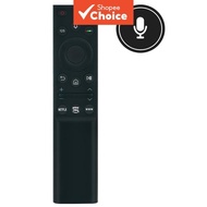 Voice Remote Control Compatible for Samsung Smart TV, AU7700 AU8000 AU8800 Neo 4K QLED Alat Kawalan 