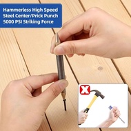 Spring Loaded Center Punch Door Hinge Pin Removal Tool 5000 PSI Striking Force Door Pin Removal Tool