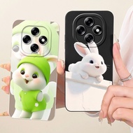 For OPPO F31 Pro Casing CPH2763 New Design Cute Rabbit Cartoon Painted Soft Silicone Shockproof Cove