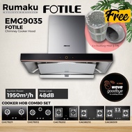 FOTILE EMG9035 Chimney Cooker Hood Kitchen Hood Kitchen Appliances Penyedut Asap Dapur