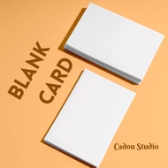 Blank Card Greeting Card/ Greeting Card/ Plain Gift Card Custom A6A7