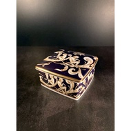 Wedgwood Cornucopia Bone China Trinket Box (1995)