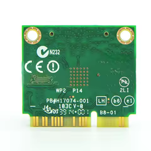 1Pcs Mini PCI-E Dual-Band 2.4G/5Ghz Wireless Network Card AC 7260 7260HMW Bluetooth 4.0 802.11a/b/g/