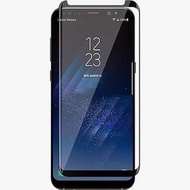 Galaxy S8 S8+ Plus 3D Case Friendly Tempered Glass Screen Protector for Samsung 玻璃貼 保護貼 電話套 專用 ( Black Color 黑色 )