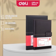 Deli Leather Cover Notebook (A5/B5) 240 Pages