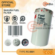 Sakura Fuel Filter FC-5501 Can Be Used For Type D638-002-02 1R-0740 1P-2299 and Z51