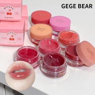 Gege Bear Lip Gloss Canned Jam Lip Gloss Moisturizing Mirror Lipstick Jelly Lip Daily