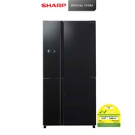 Sharp SJ-FX660S2-BK Multi-Door Refrigerator (660L)(Energy Efficiency 2 Ticks)