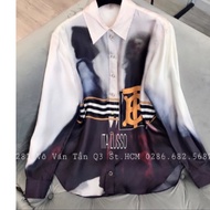 Lvvv silk shirt vip version size 38 slight defect