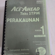 Ace Ahead teks stpm perakaunan penggal 1 edisi ketiga