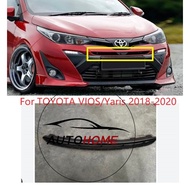 front bumper grill trim for upper grill for toyota vios gen4 2018 2019 2020 Yaris 2018 2019 2020