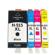 ตลับหมึก H-915XL สำหรับ HP 915XL สำหรับเครื่องพิมพ์ OfficeJet 8010 8012 8013 8014 8015 8017 8018 สีด