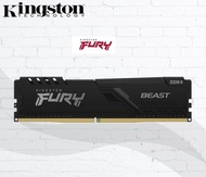 BEBAS ONGKIR! Kingston FURY BEAST Seri Tangguh 16GB DDR4 3200MHz CL16 LONGDIM Bekas