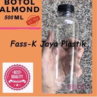 500 ml Almond Plastic Bottle / 500ml drink container / 500ml cup