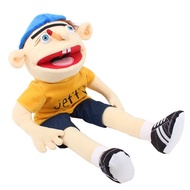 Jeffy Cartoon Doll Funny Boys Hand Puppet Parent-Child Interaction Jeff Hand Puppet Creative Plush T