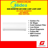 Midea Xtreme Dura Non-Inverter Air Conditioner (1.0HP/1.5HP/2.0HP) MSGD-09CRN8/MSGD-12CRN8/MSGD-18CRN8