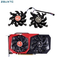 RTX 2060 2060 Ti Replace Fans for COLORFUL GeForce GTX 1660Ti 1650 1660 SUPER Graphics Card Cooling 