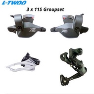 GROUP SET LTWOO A9 3 11SPEED RD FD SHIFTER FRONT REAR DERAILLEUR GROUPSET 11 SPEED 33 SPEED