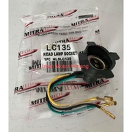 Good Quality MITRA TECH 135LC LC 135 LC135 V1 V2 V3 SOCKET HEAD LAMP HEADLIGHT SOCKET 135LC BULB SOC