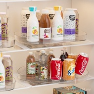 Refrigerator Rotating Tray Beverage Seasoning Rotating Beverage Tidy-up Storage Tray Rectangular Squ