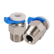 MEGA 3PCS 2PCS Pneumatic Connector JP4-01 Straight Air Fast Fittings 3D Printer Parts Stainless Stee
