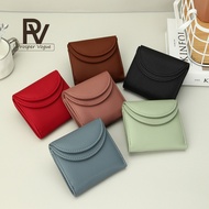 Women's Wallet - Creamy Leather with Multiple Card Slots & Coin Pouch