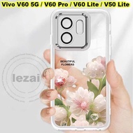 Casing Vivo V60 V 60 Pro V60 Lite 5G Vivo V50 Lite 5G Casing Soft Shockproof Clear Luxury Cover