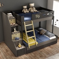【SG Sellers】Wooden Bunk Beds Bunk Beds Same Size Bunk Beds Bed Frames With Storage Cabinets High Low Bed Bunk Beds For Kids Bunk Beds For Adults Bunk Beds With Drawers Mattress Set