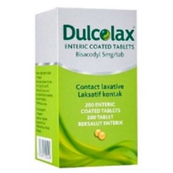 DULCOLAX 5MG TABS 200S