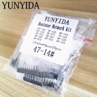 65pcs=13value*5pcs Resistor Network Array kit Assortment set 9A103 9A102 9A472 9A221 9A331 9A471 7A1