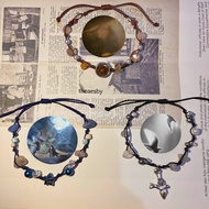 HINDIA BRACELET, HINDIA STRAP BRACELET, DRAWSTRING BRACELET, HINDIA BRACELET, AESTHETIC STRAP BRACEL