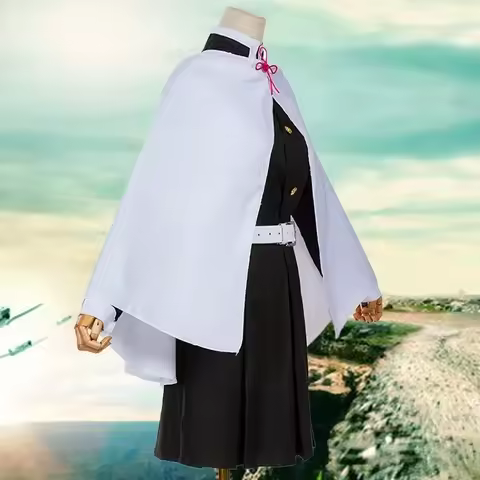 2026 New Tsuyuri Kanao Cosplay Costume Adult Anime Uniform Women Kimono Haori Wig Halloween Clothes
