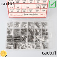 CACTU 300PCS/box Compression Spring Assortment Kit, DIY Tools with 23 Sizes Small Springs, 304 Stain