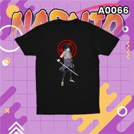 A0066 Anime T-Shirt Uchiha Sasuke Naruto Adult And Child Size